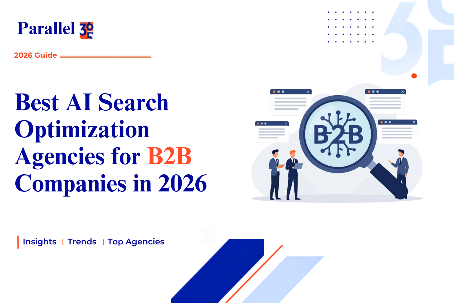 Best AI Search Optimization Agencies for B2B Companies in 2026