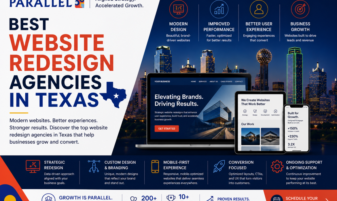 website redesign agencies in texas
